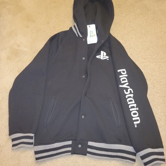 NWT Lot Playstation Novelty Button Hoodie - Picture 5 of 7